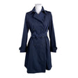 Unisex Benetton - Trench coat, size 36 - Blue ()