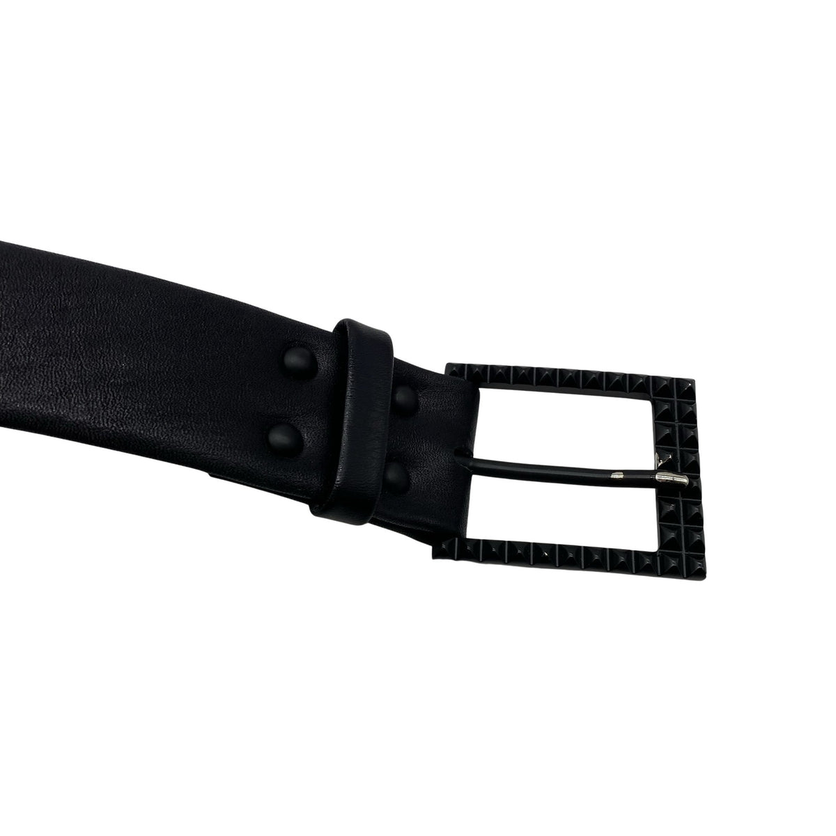 Unisex Yohji Yamamoto - Leather belt, size Ei kokoa - Black (2)