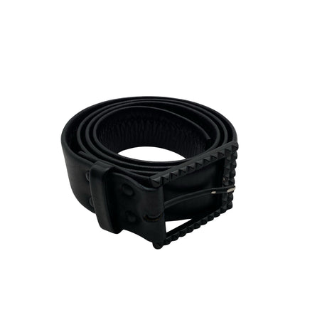 Unisex Yohji Yamamoto - Leather belt, size Ei kokoa - Black ()