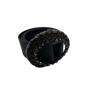 Unisex Marc Aurel - Leather belt, size Ei kokoa - Black (1)