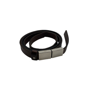 Unisex InWear - Leather belt, size Ei kokoa - Brown (1)