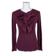 Unisex Lauren Ralph Lauren - Tricot shirt, size 40 - Wine red ()