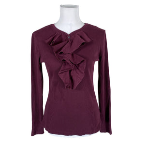 Unisex Lauren Ralph Lauren - Tricot shirt, size 40 - Wine red (1)