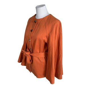 Unisex Ril's - Wool coat, size 40 - Orange (3)