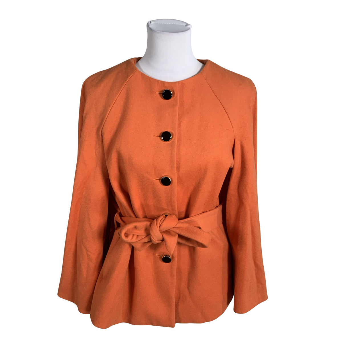 Unisex Ril's - Wool coat, size 40 - Orange (1)