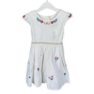 Unisex Frugi - Dress, size 104 - 110 - White (1)