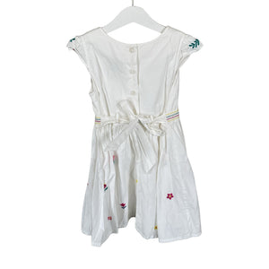Unisex Frugi - Dress, size 104 - 110 - White (2)