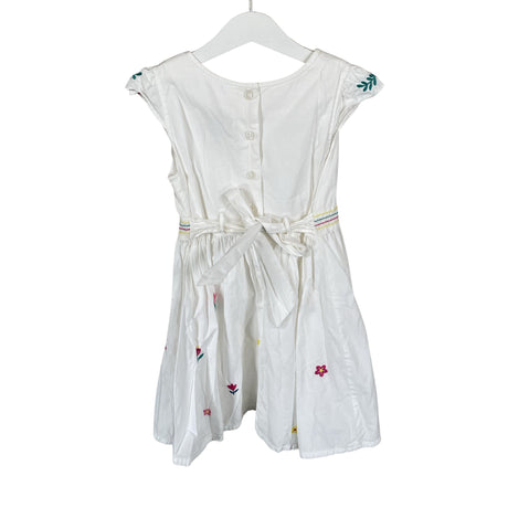 Unisex Frugi - Dress, size 104 - 110 - White (2)