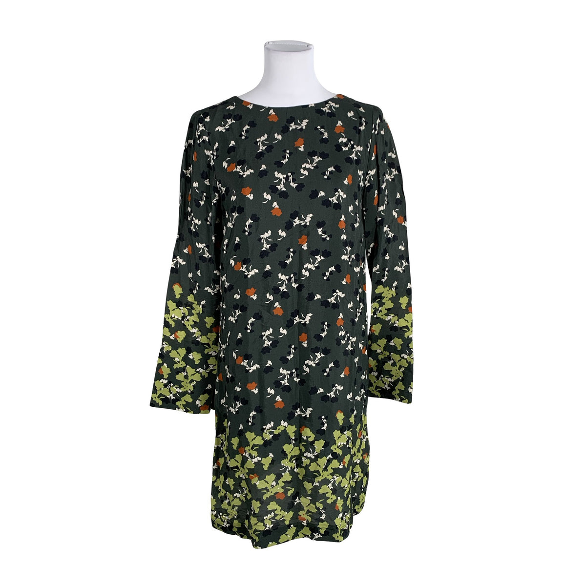 Unisex Seventy - Schiffon dress, size 40 - Green (1)