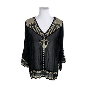 Unisex Summum Woman - Blouse, size 38 - Black (1)