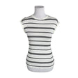 Unisex Massimo Dutti - Top, size 38 - White ()