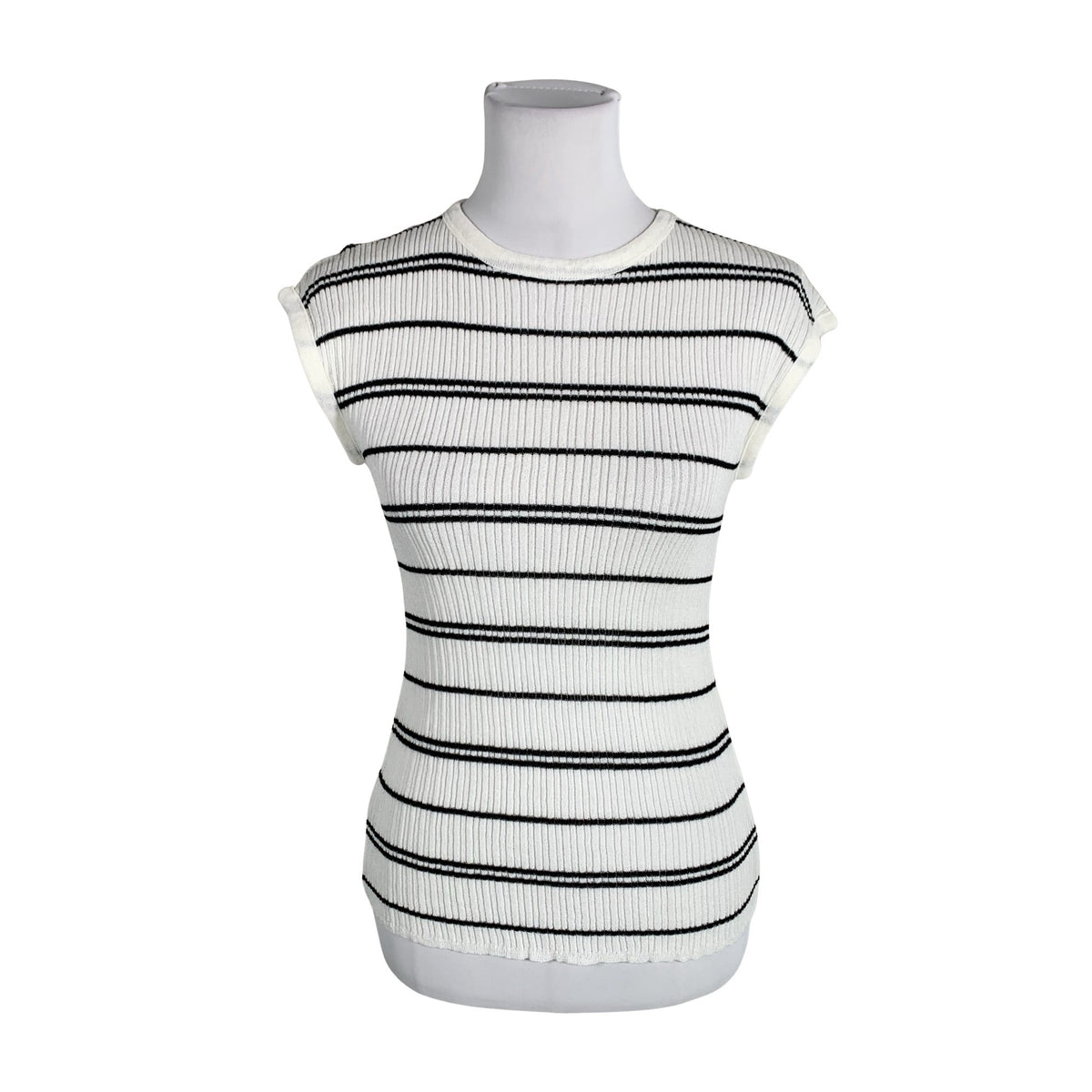 Unisex Massimo Dutti - Top, size 38 - White (1)