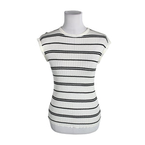 Unisex Massimo Dutti - Top, size 38 - White (1)