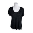 Unisex Filippa K. - T-shirt, size 38 - Black ()