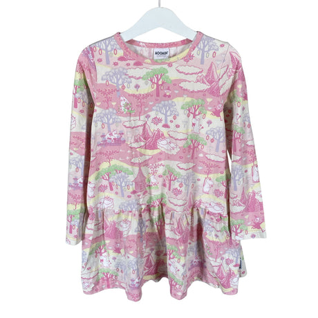 Unisex Moomin by Martinex - Tricot dress, size 116 - 122 - Light pink ()