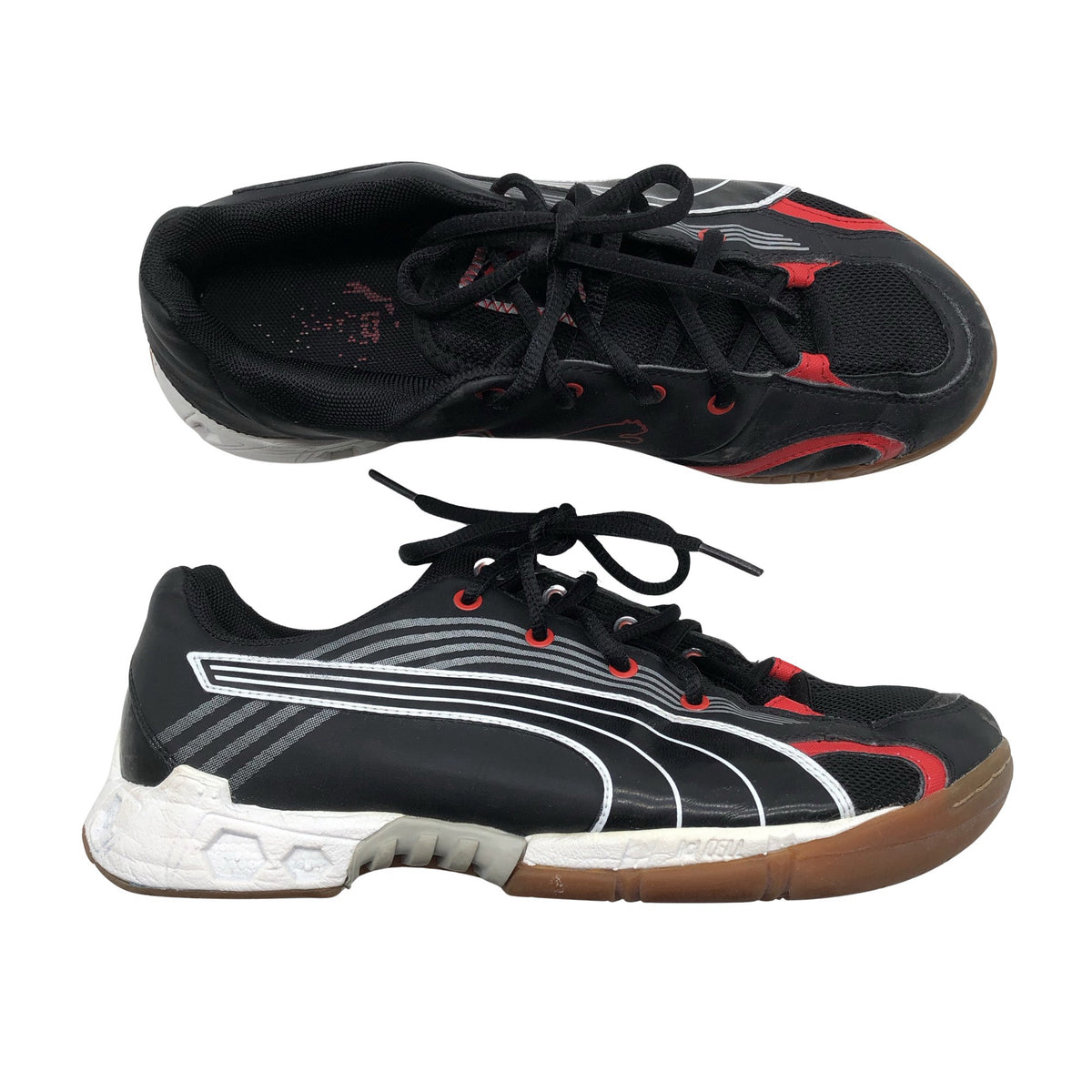 Unisex Puma - Indoor sports shoes, size 37 - Black (1)
