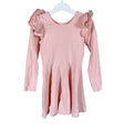 Unisex Gugguu - Tricot dress, size 116 - 122 - Light pink ()