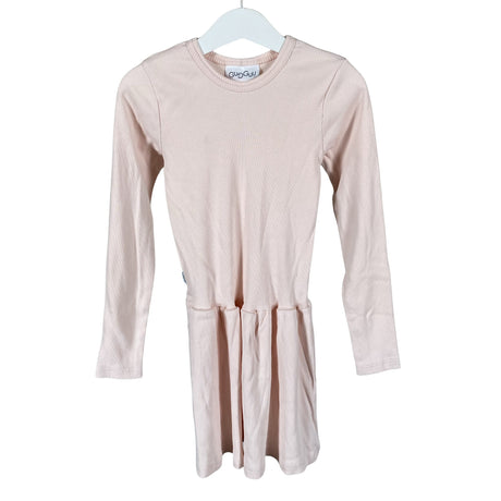 Unisex Gugguu - Tricot dress, size 116 - 122 - Light pink ()