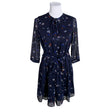 Unisex Salsa - Schiffon dress, size 34 - Blue ()