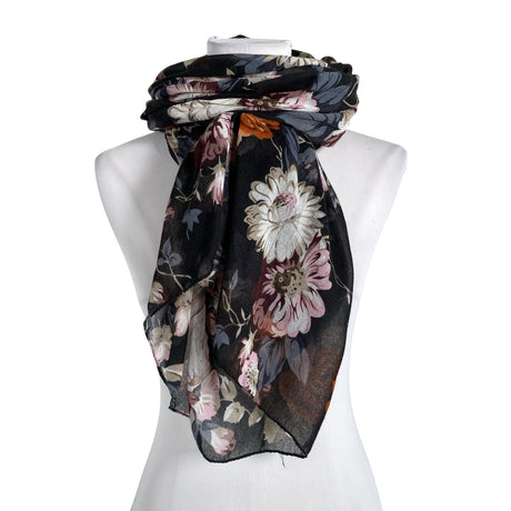 Unisex Fransa - Scarf, size Maxi - Black ()