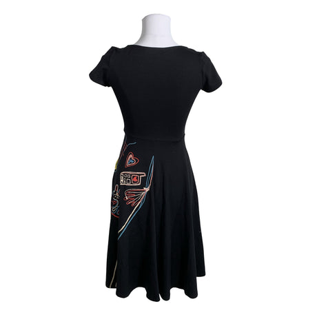 Unisex Desigual - Tricot dress, size 34 - Black (2)