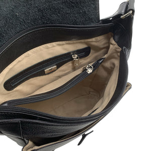 Unisex Saki - Shoulder bag, size Midi - Black (2)
