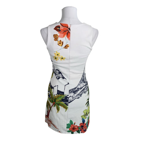 Unisex Desigual - Tricot dress, size 34 - White (2)