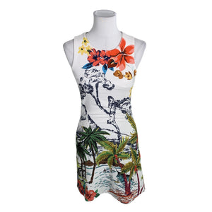 Unisex Desigual - Tricot dress, size 34 - White (1)