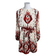 Unisex Peace+Chaos - Schiffon dress, size 38 - Natural white ()