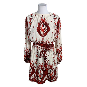 Unisex Peace+Chaos - Schiffon dress, size 38 - Natural white (1)