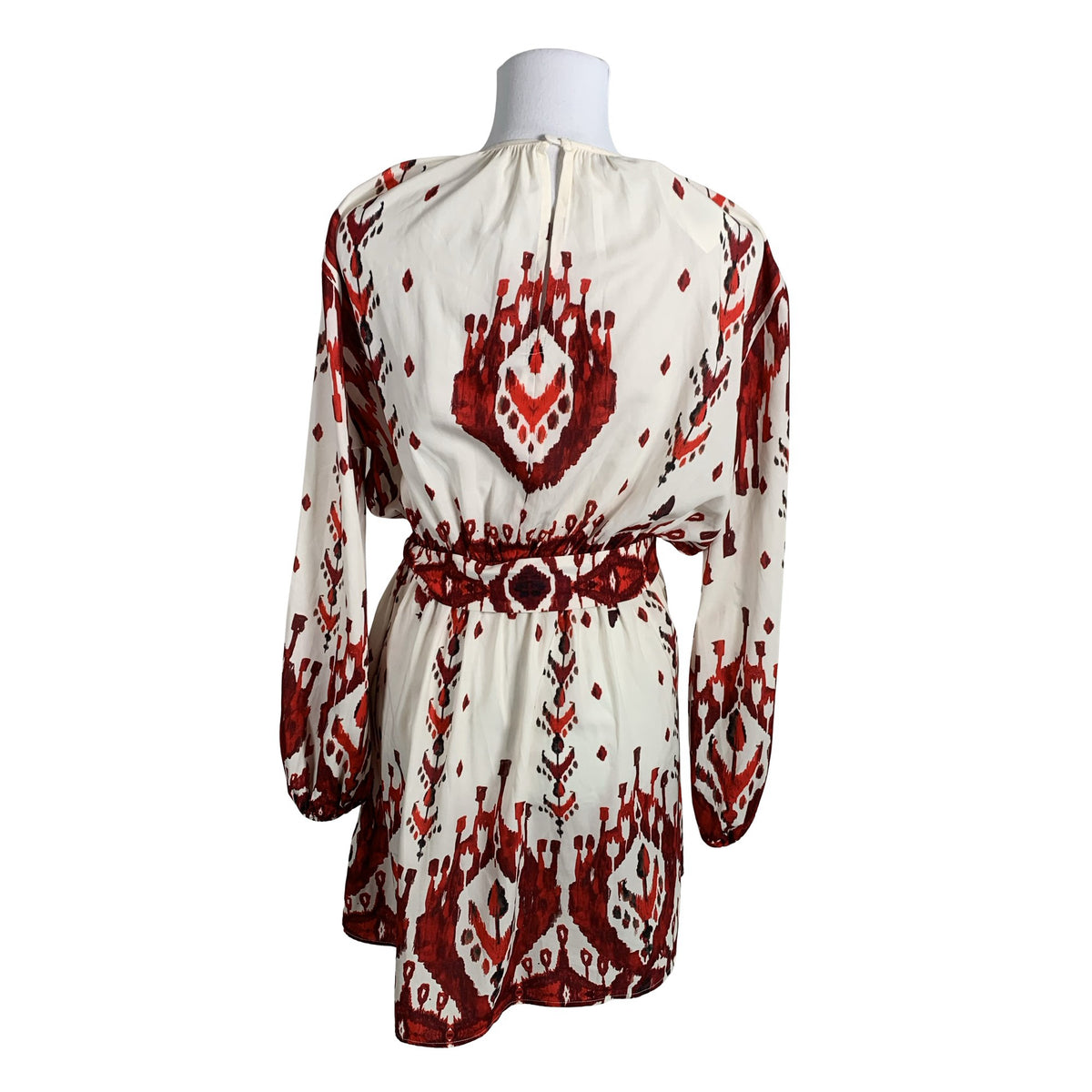 Unisex Peace+Chaos - Schiffon dress, size 38 - Natural white (2)