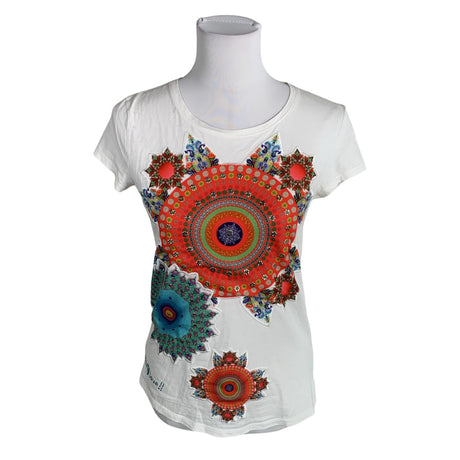 Unisex Desigual - T-shirt, size 36 - White ()