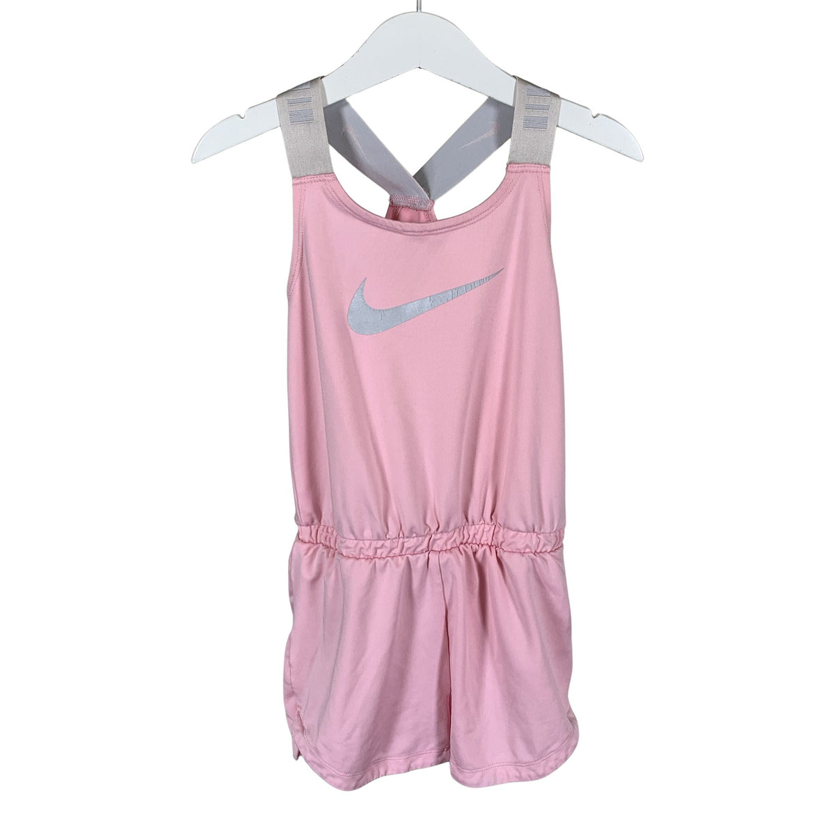 Unisex Nike - Short overalls, size 104 - 110 - Light pink (1)
