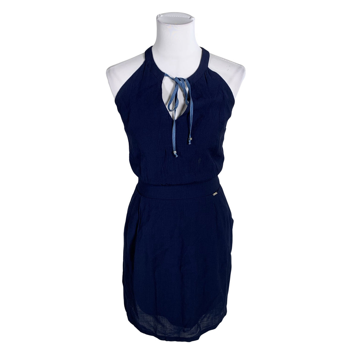 Unisex Salsa - Schiffon dress, size 34 - Blue (1)