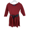 Unisex Polo Ralph Lauren - Tricot dress, size 110 - 116 - Red ()
