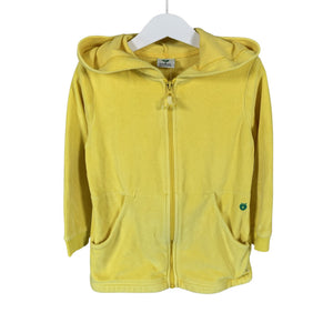 Unisex Småfolk - Hoodie, size 104 - 110 - Yellow (1)