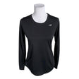 Unisex New Balance - Sports shirt, long sleeve, size 36 - Black ()