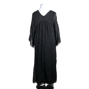Unisex Bohemiana - Schiffon dress, size 42 - Black (2)