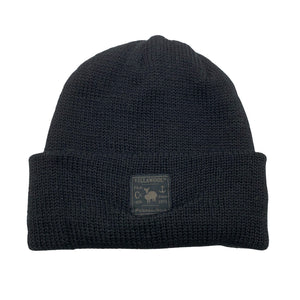 Unisex Villawool - Winter beanie, size 54 - 56 cm - Black (1)