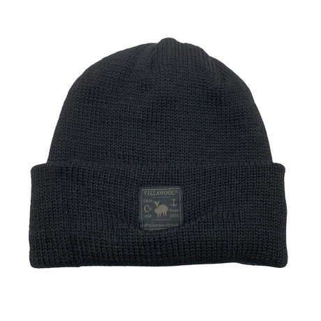 Unisex Villawool - Winter beanie, size 54 - 56 cm - Black ()