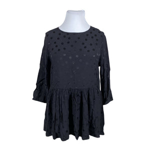 Unisex Andiata - Schiffon tunic, size 42 - Black (1)