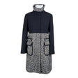 Unisex Sfizio - Wool coat, size 42 - Black ()