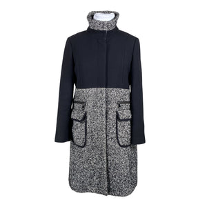 Unisex Sfizio - Wool coat, size 42 - Black (1)