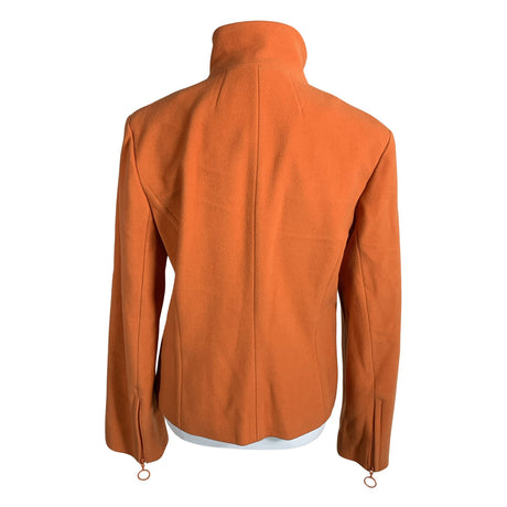 Unisex Damo - Wool coat, size 40 - Orange (2)