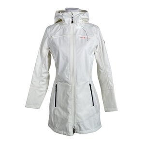 Unisex Áhkká - Soft shell jacket, size 34 - White (1)