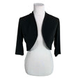Unisex S.T.I - Tricot bolero, size 38 - Black ()