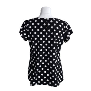 Unisex Wallis - Short-sleeved blouse, size 38 - Black (2)