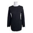 Unisex S.T.I - Knit tunic, size 38 - Black ()