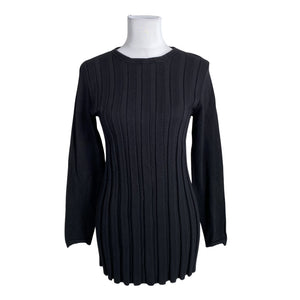 Unisex S.T.I - Knit tunic, size 38 - Black (1)