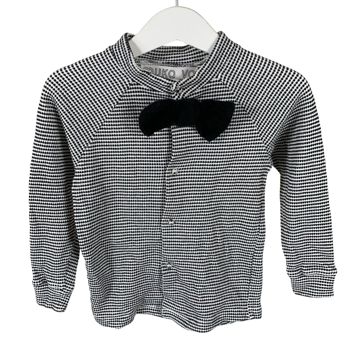 Unisex MUKA VA - Tricot shirt, size 92 - 98 - Black (1)